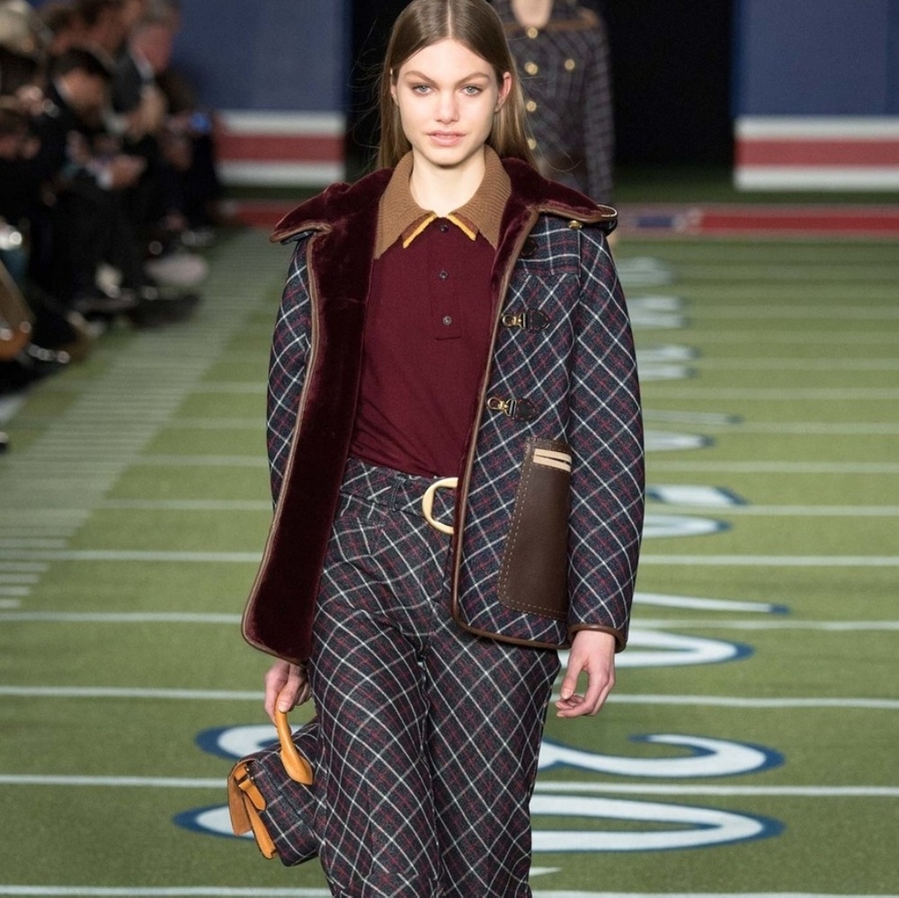 Tommy Hilfiger collection Fall 2015 Runway Coat